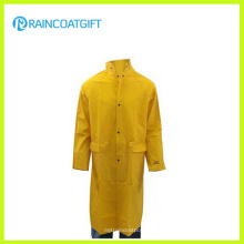 Wasserdichten PVC-Polyester-Men′s-Regenbekleidung